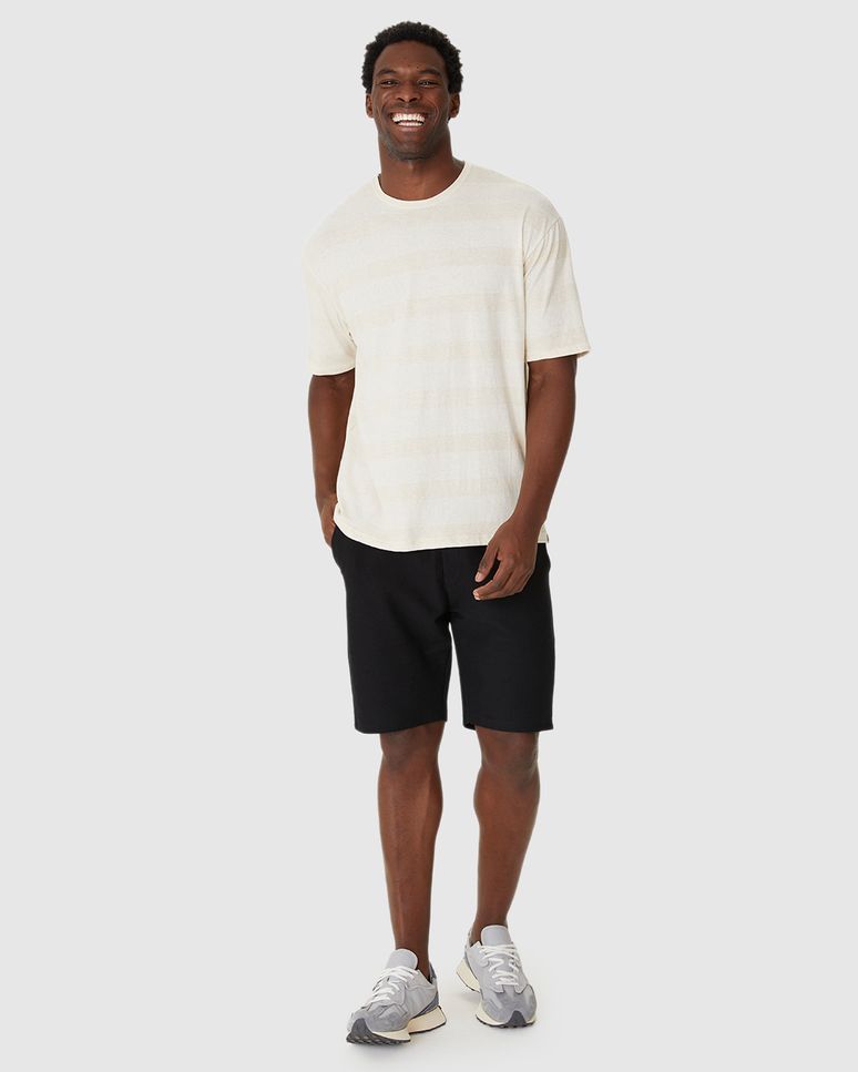 Bermuda Masculina Comfort Bolso Funcional Em Moletom Sarjado