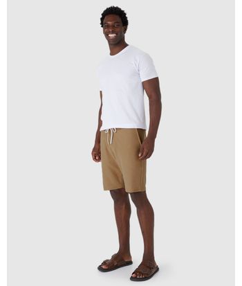 Bermuda Masculina Comfort Bolso Funcional Em Moletom Sarjado