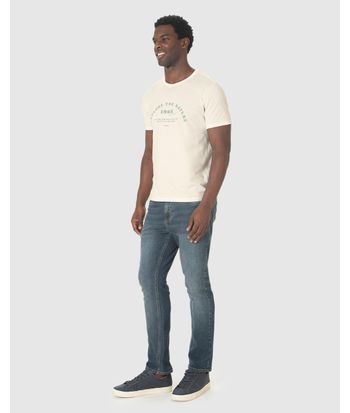 Camiseta Masculina Manga Curta Explore The Nature 1968 Em Algodão