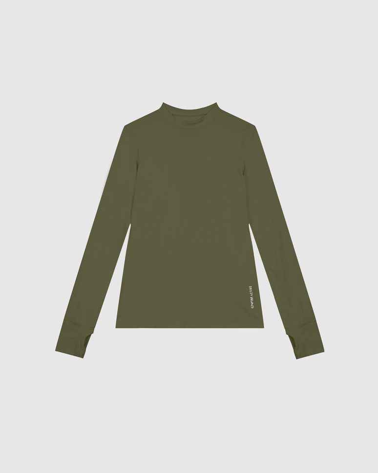 Blusa Feminina Manga Longa Em Dry E Proteção UV50+  - ENFIM