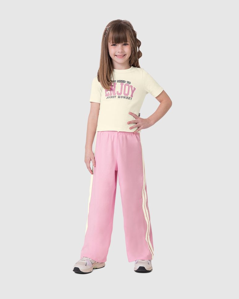 Conjunto Infantil Menina You Need To Enjoy Every Moment Algodão Malwee Kids