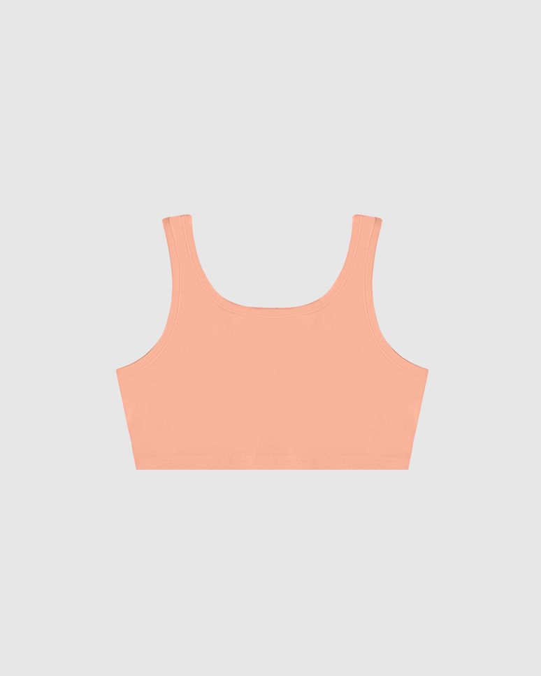 Top Regata Infantil Menina Em Algodão Malwee Kids