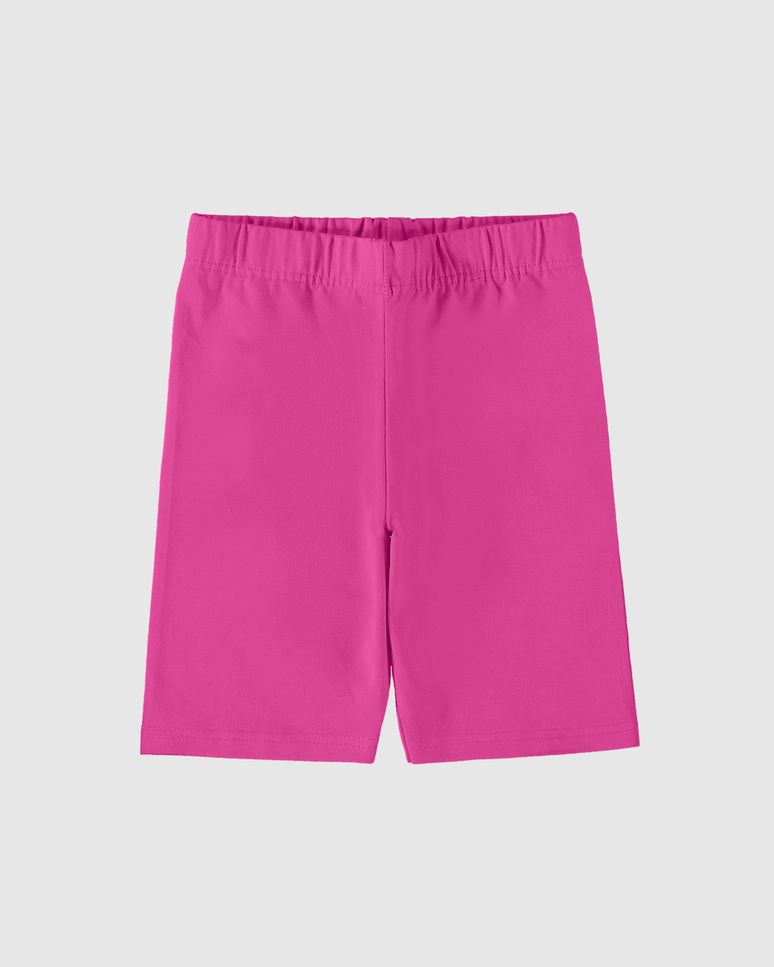 Bermuda Infantil Menina Ciclista Em Algodão Malwee Kids