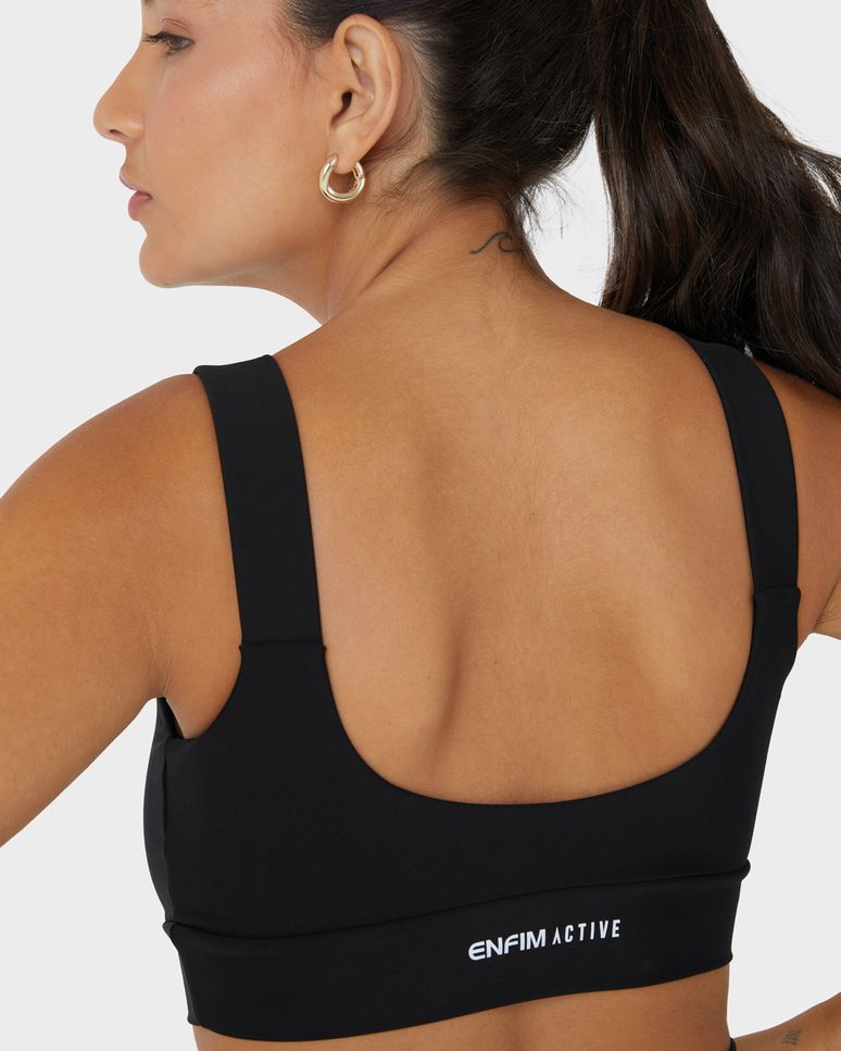 Top Regata Esportivo Em Malha Proteção UV50+ E Dry - ENFIM