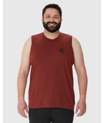 Regata Masculina Plus Size Inspiring Nature Em Algodão