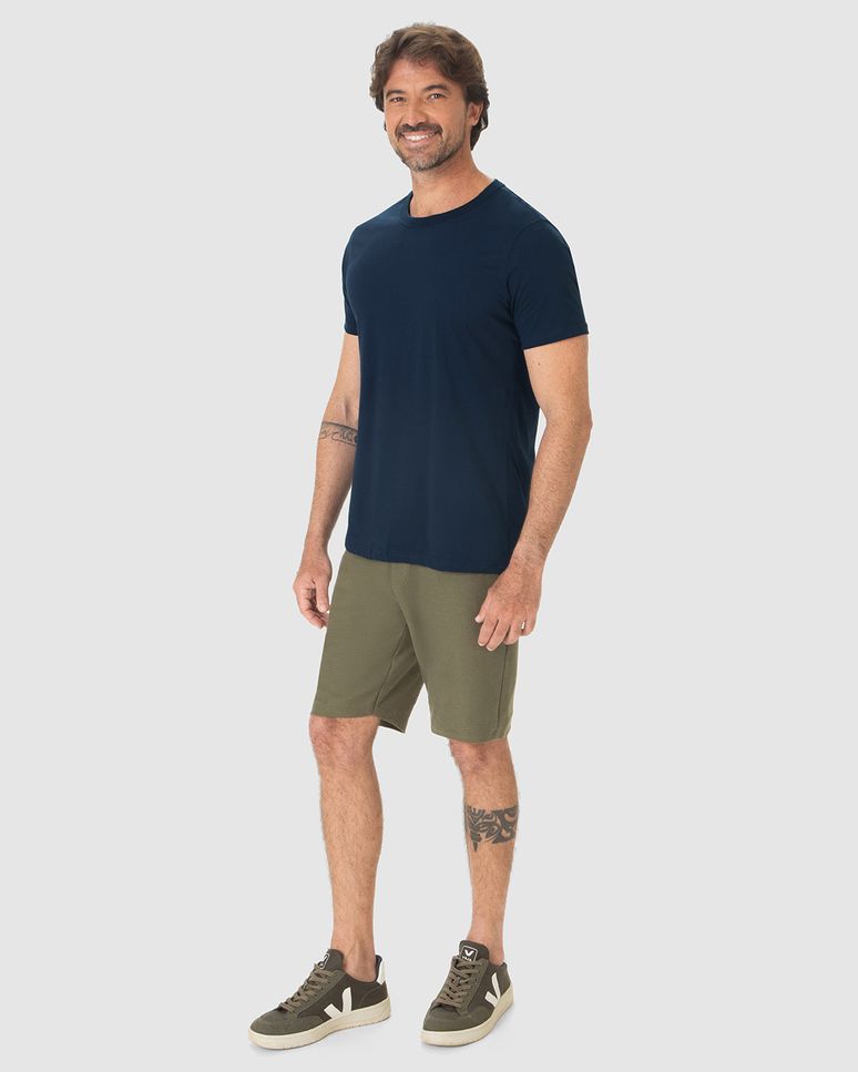 Camiseta Original Masculina Decote Redondo Em Algodão