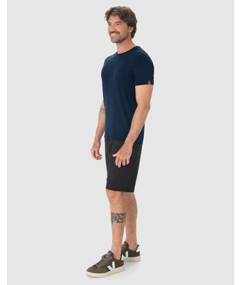 Camiseta Movimento Masculina Decote Redondo Em Malha Anti Odor