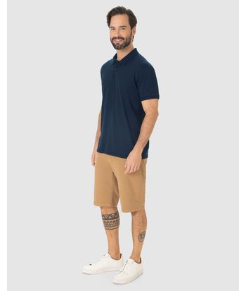 Camisa Polo Movimento Gola Esporte Em Malha Anti Odor