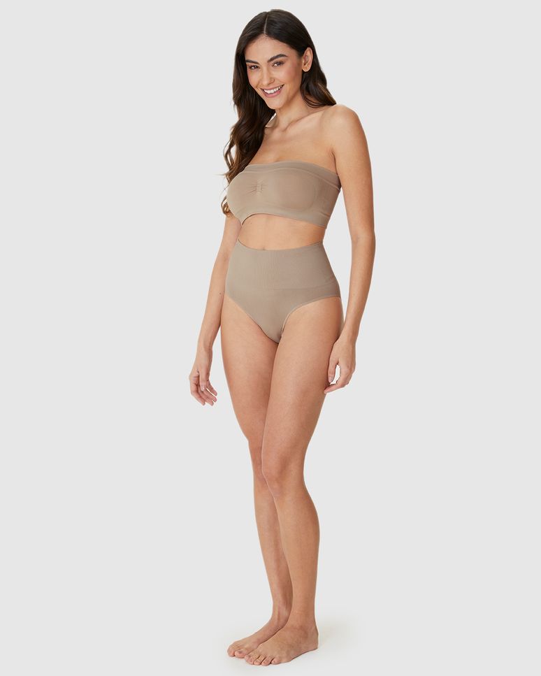 Top Reto Feminino Sem Bojo Em Poliamida