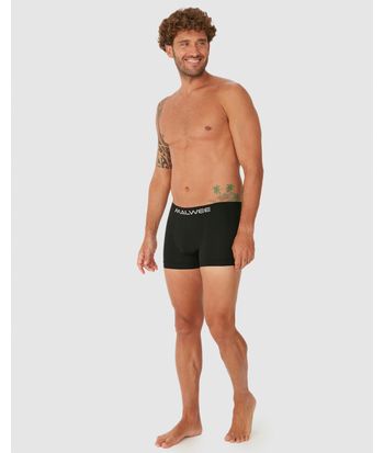 Cueca Masculina Boxer Cós Elástico Em Poliamida
