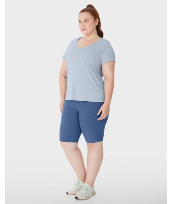 Blusa Ampla Feminina Plus Size Malha Com Proteção UV50+ - ENFIM