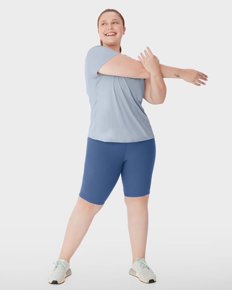 Blusa Ampla Feminina Plus Size Malha Com Proteção UV50+ - ENFIM