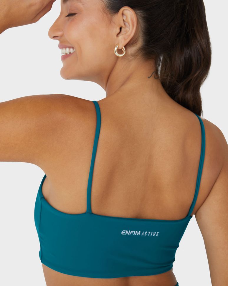 Top Esportivo Regata Duplo Em Malha Dry - ENFIM