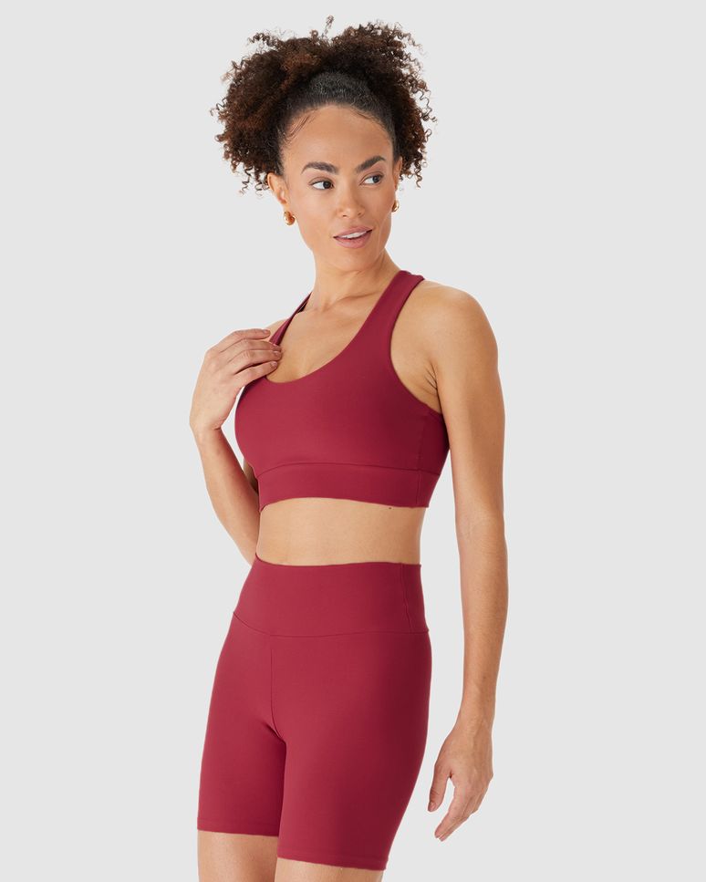 Top Nadador Esportivo Bojo Removível Em Malha Com Proteção UV50+