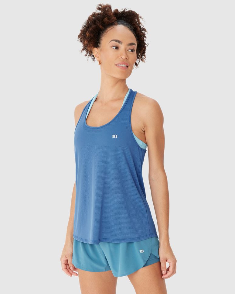 Regata Esportiva Feminina Nadador Em Malha Dry