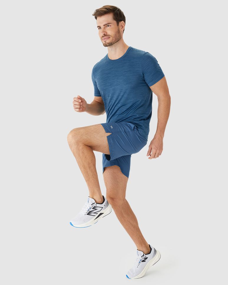 Shorts Esportivo Masculino Cadarço Interno Funcional Em Tafetá Malwee Active