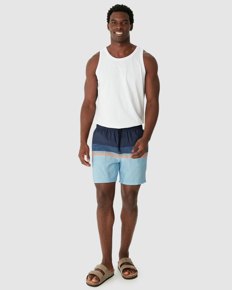 Shorts Masculino Cadarço Funcional Em Microfibra