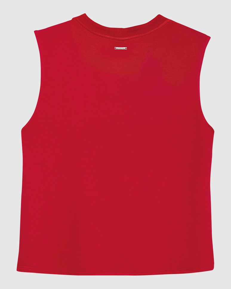 Blusa Básica Feminina Decote Redondo Em Malha Viscose Stretch - ENFIM