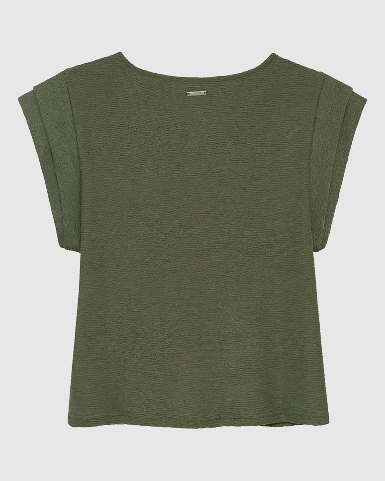 Blusa Feminina Muscle Tee Em Malha Texturizada - ENFIM