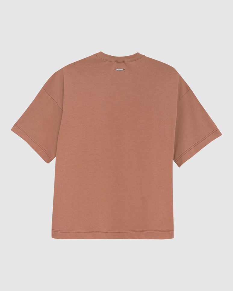 Camiseta Ampla Feminina Authenticity Em Algodão - ENFIM