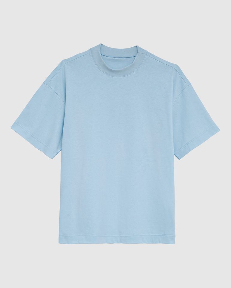 Camiseta Ampla Feminina Cava Deslocada Em Algodão - ENFIM