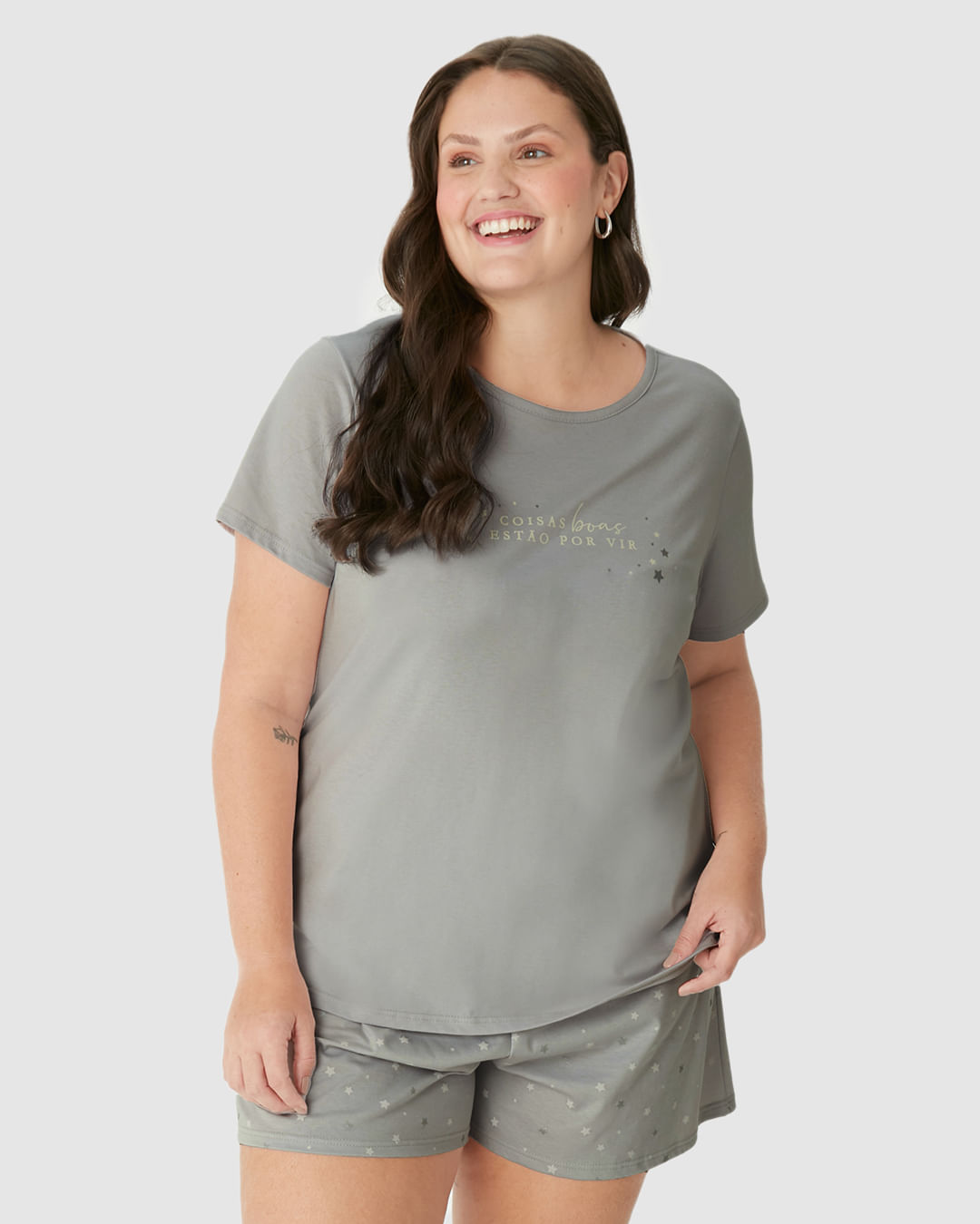 Moda Plus Size: Camiseta, Bermuda, Moletom, Pijama e Mais Malwee