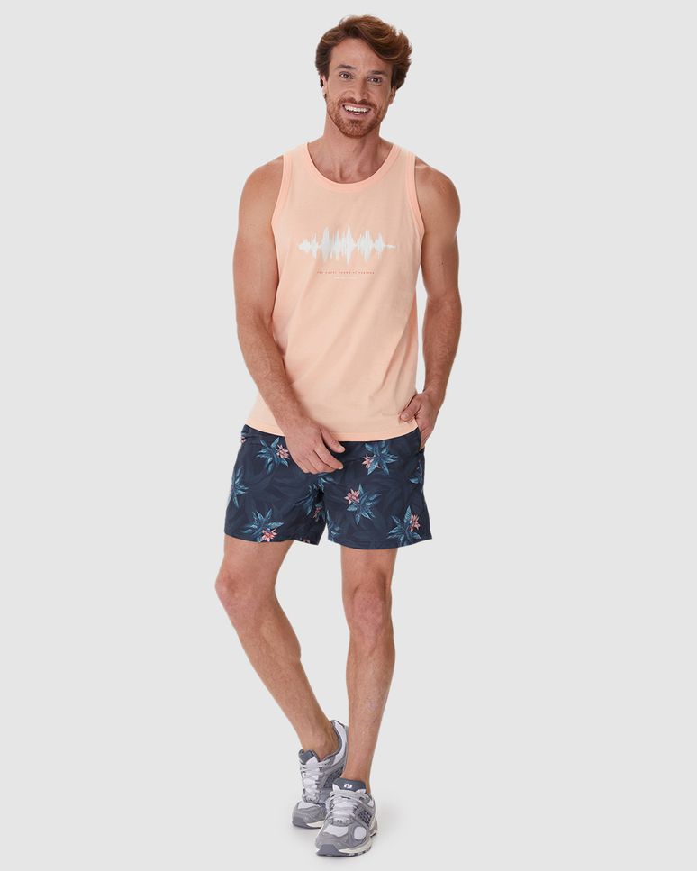 Shorts Masculino Cadarço Funcional Em Microfibra