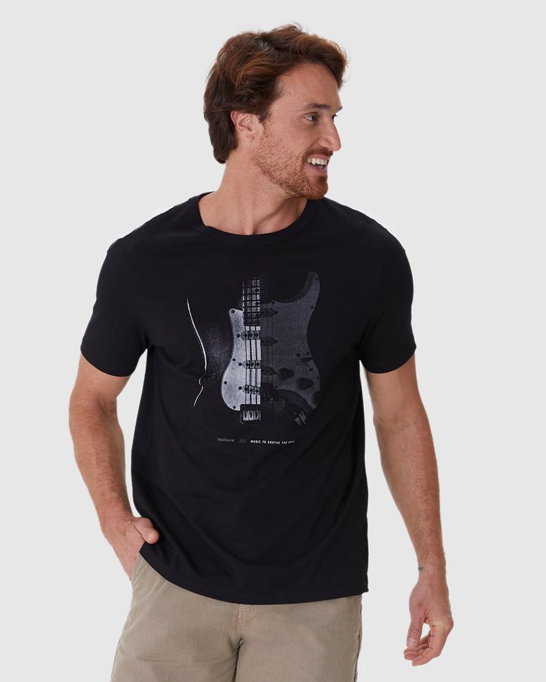 Camiseta Masculina Music To Soothe The Soul Em Algodão