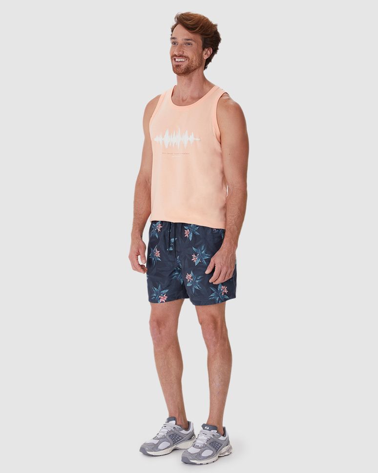 Shorts Masculino Cadarço Funcional Em Microfibra