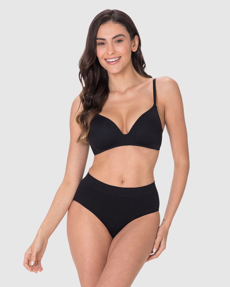 Calcinha Caleçon Em Malha Poliamida