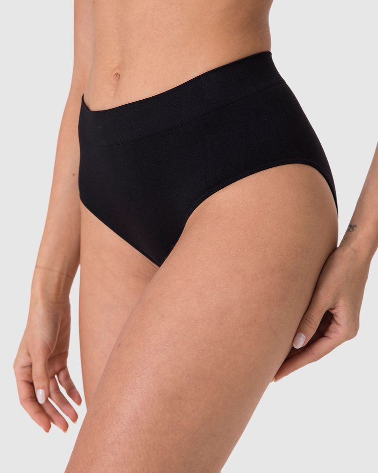 Calcinha Caleçon Em Malha Poliamida