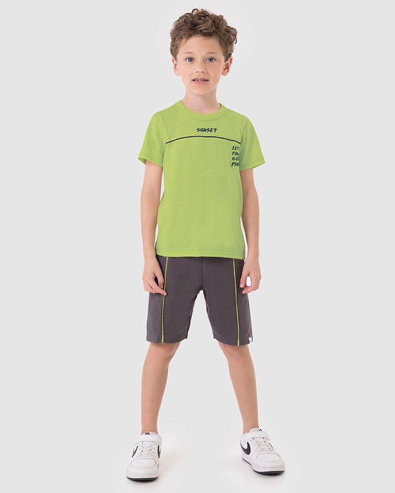 Conjunto Infantil Menino Sunset Let’s Find A Cool Place Malwee Kids