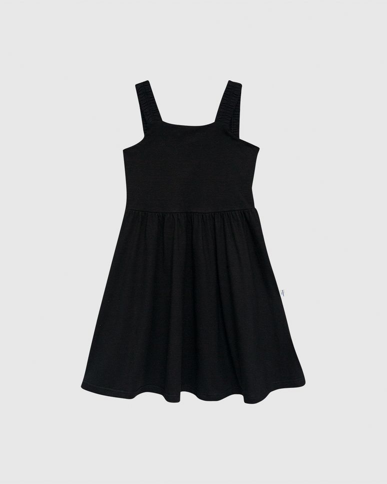 Vestido Infantil Detalhe Decote Costas Em Algodão Malwee Kids