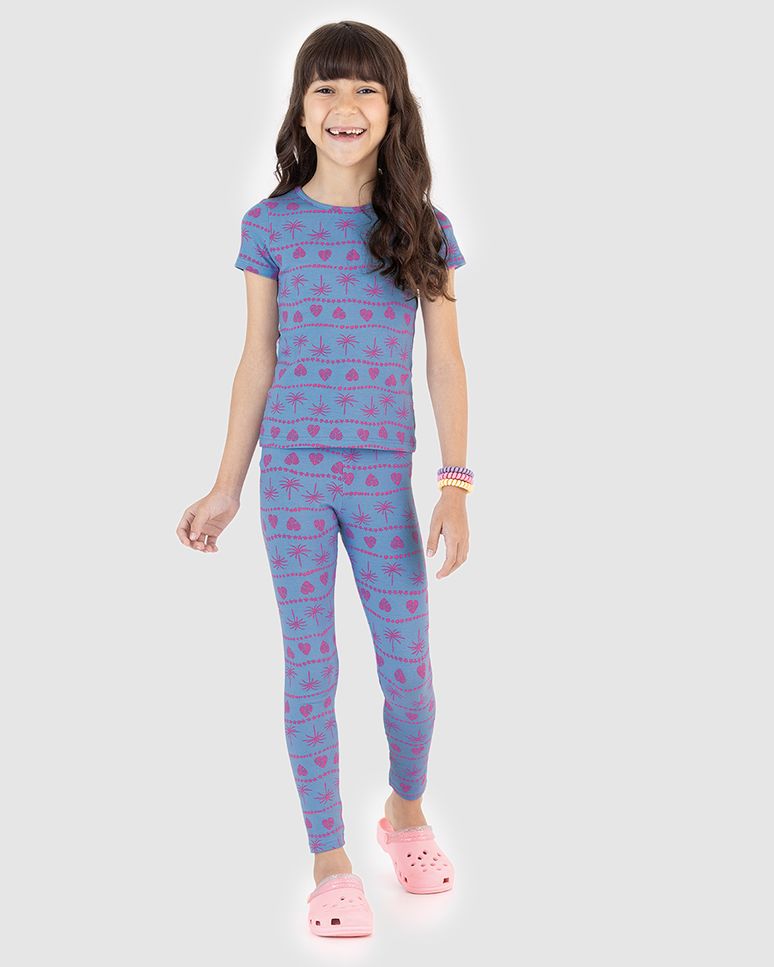 Blusa Infantil Menina Estampada Em Algodão Malwee Kids