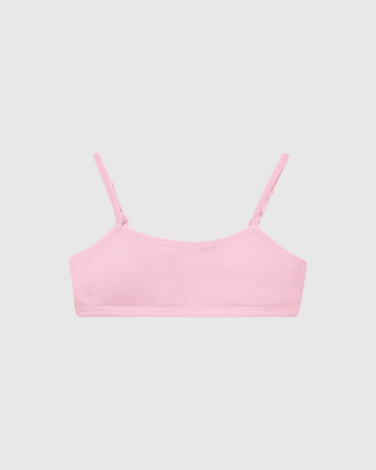 Top Infantil Feminino com Bojo Removível em Algodão Malwee Kids