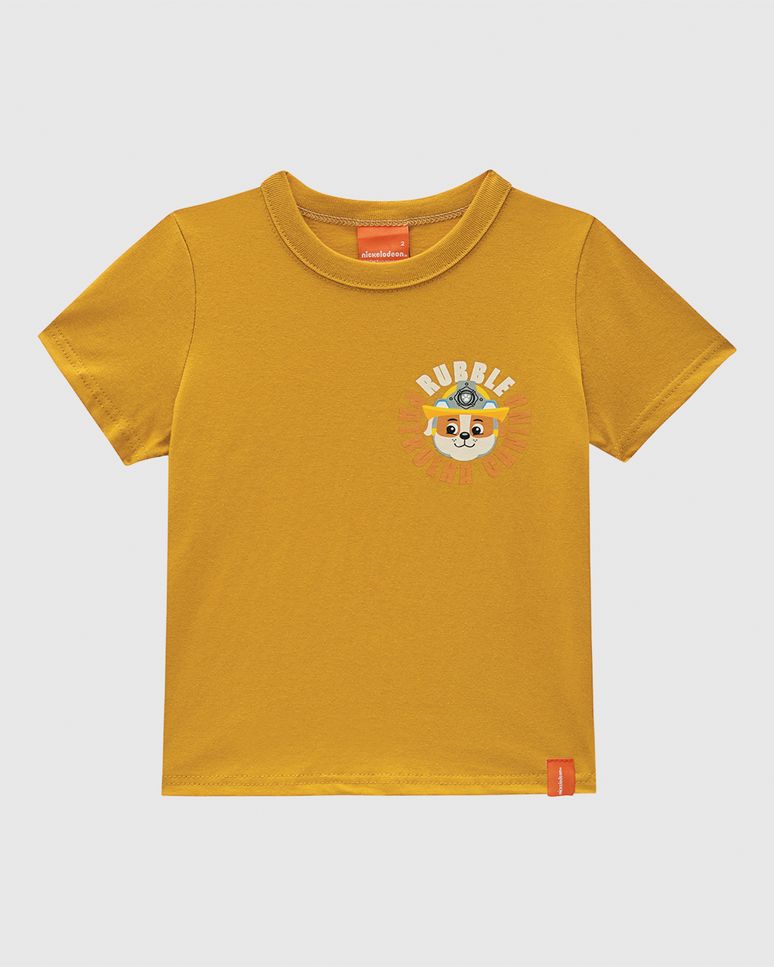 Camiseta Infantil Menino Especial Patrulha Canina Em Algodão Malwee Kids