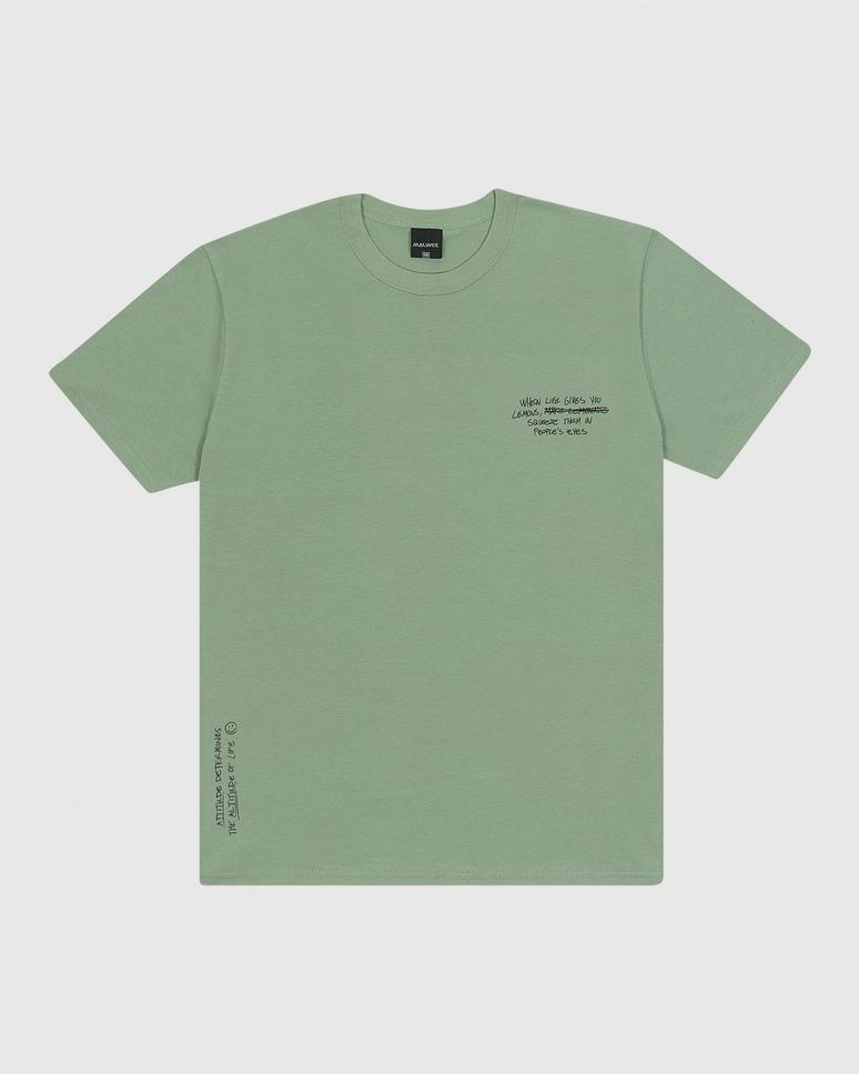 Camiseta Menino Estampa Lettering Frente E Lateral Em Algodão Malwee Kids