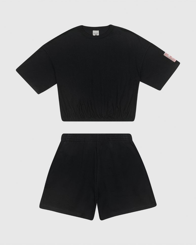 Conjunto Menina Blusa Magic Sunset E Shorts Bolso Faca Malwee Kids