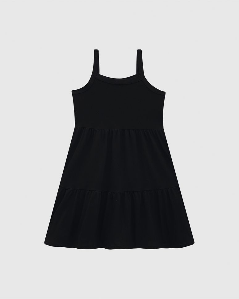 Vestido Infantil Marias Em Algodão E Malha Rajada Malwee Kids