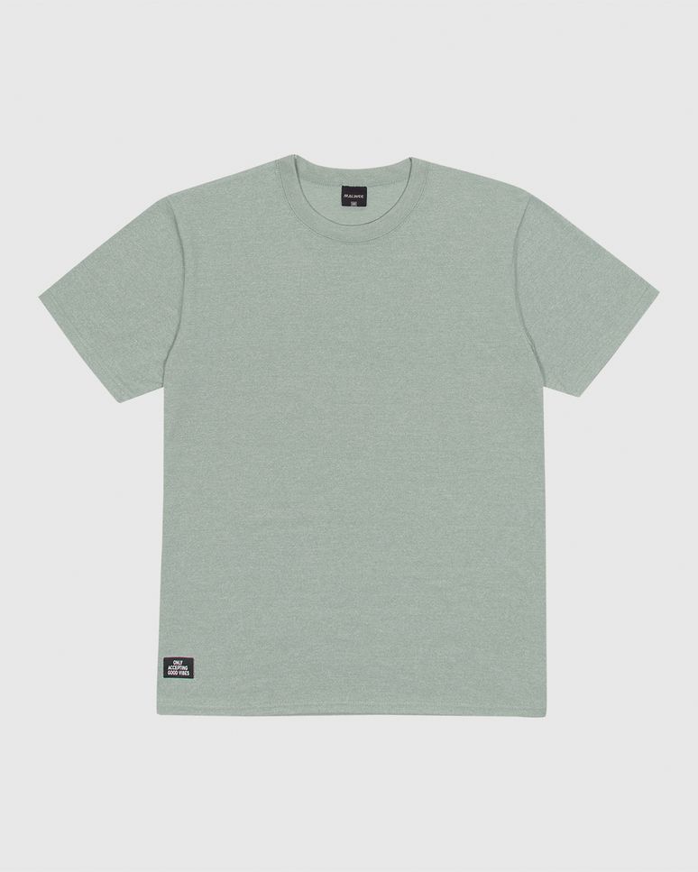 Camiseta Menino Just Accept Good Vibes Em Malha Rajada Malwee Kids