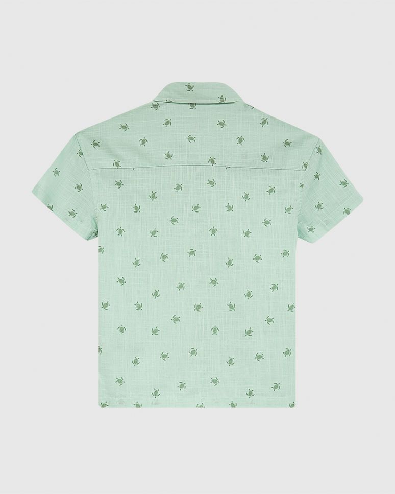 Camisa Infantil Menino Manga Curta Em Algodão Texturizado Malwee Kids