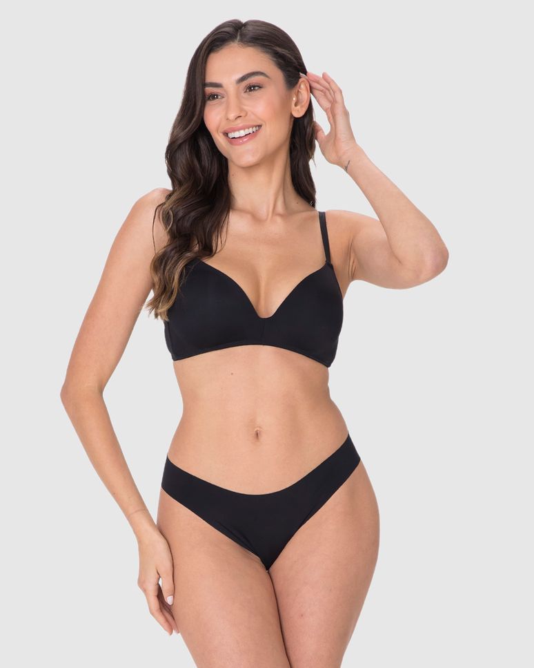 Calcinha Feminina Biquíni Em Malha Poliamida