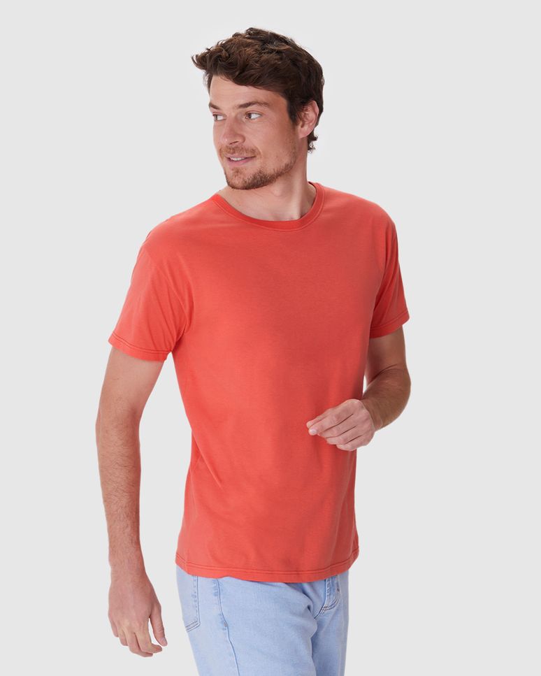 Camiseta Original Masculina Decote Redondo Em Algodão