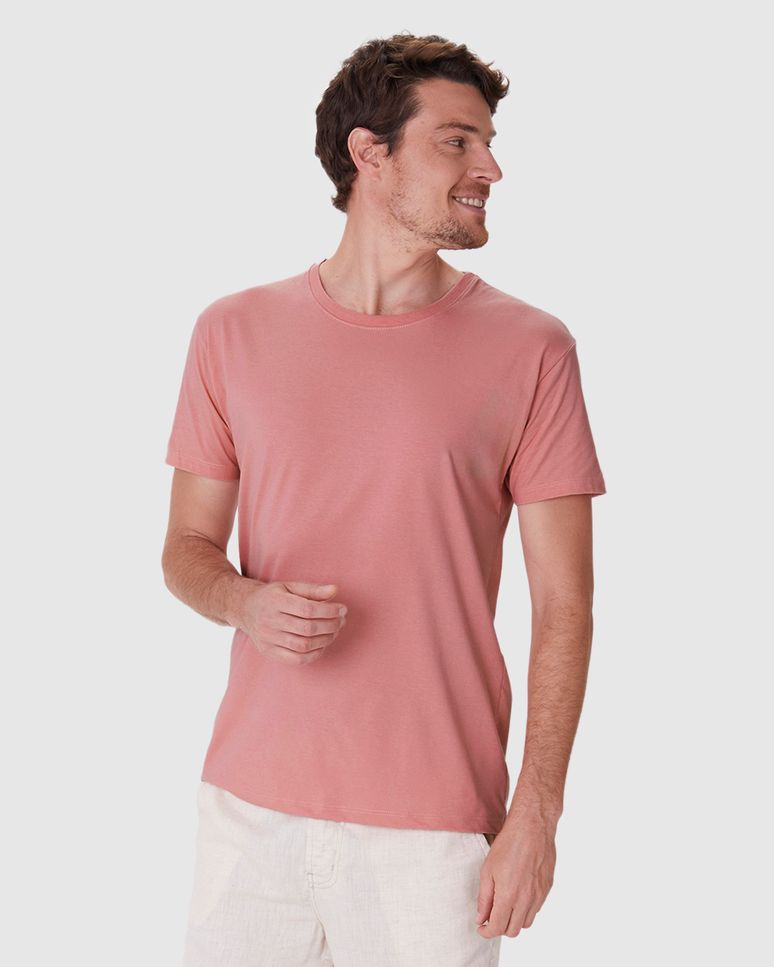 Camiseta Original Masculina Decote Redondo Em Algodão