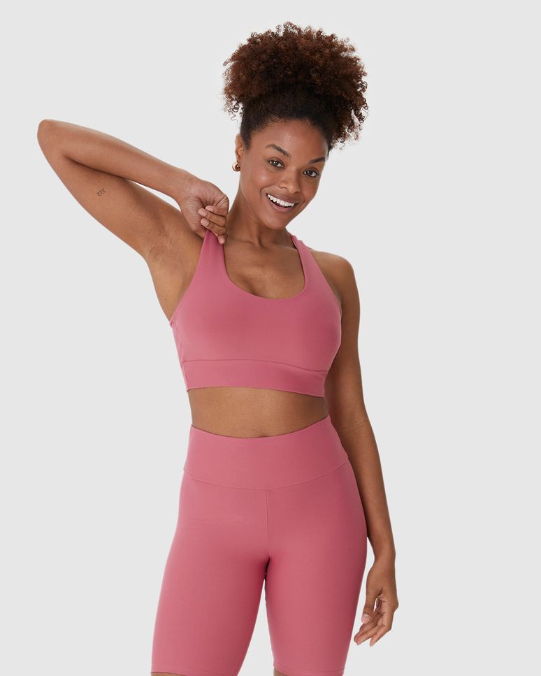 Top Nadador Esportivo Bojo Removível Em Malha Com Proteção UV50+