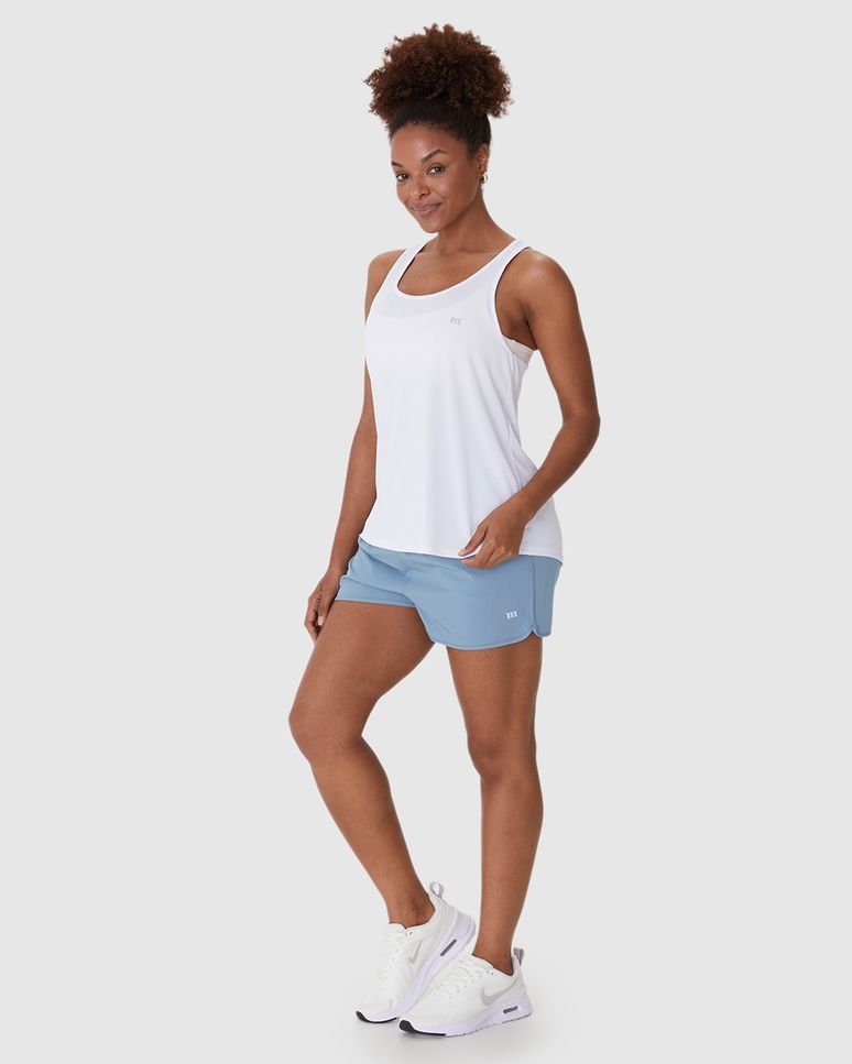 Regata Esportiva Feminina Nadador Em Malha Dry