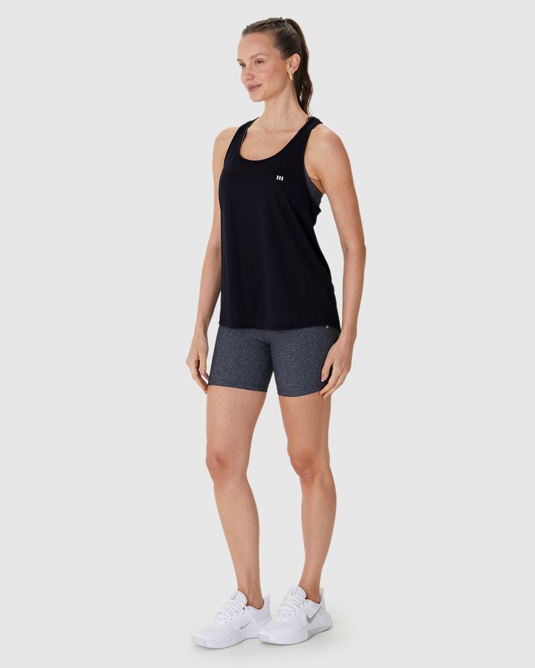 Regata Esportiva Feminina Nadador Em Malha Dry