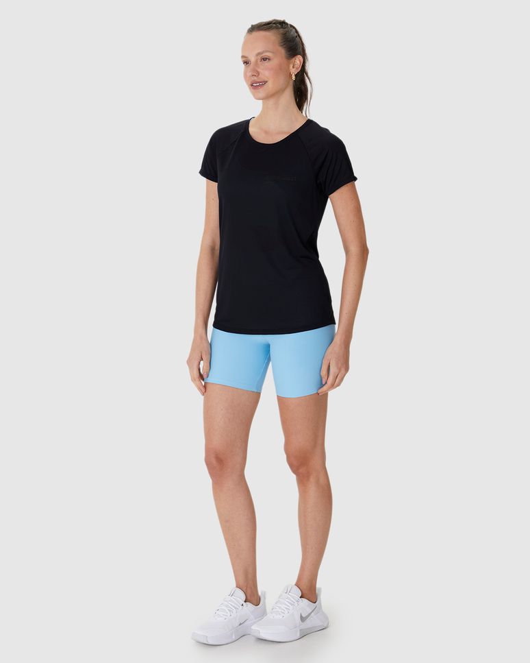 Blusa Esportiva Feminina Reta Holiday Resort Living On The Move Em Malha Dry