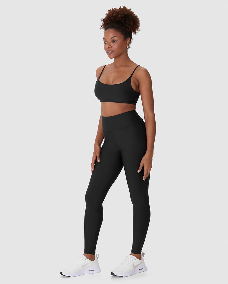 Top Regata Esportivo Alça Fina Bojo Removível Em Malha Dry E Proteção UV50+