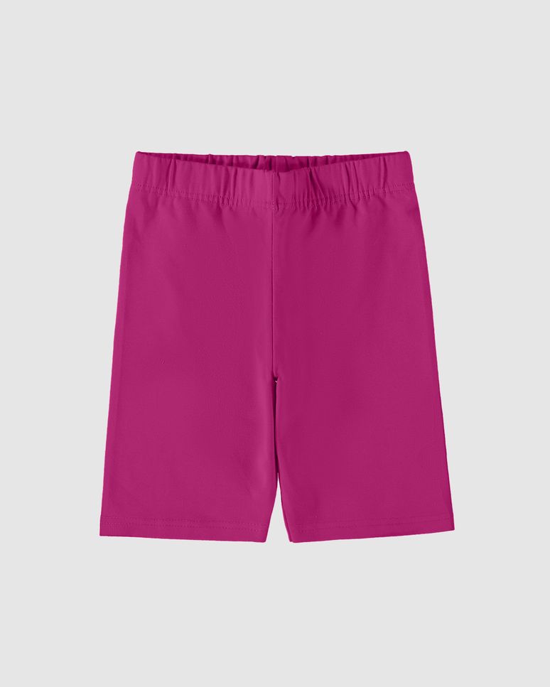 Bermuda Infantil Menina Ciclista Em Algodão Malwee Kids